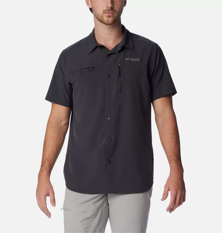 Columbia Men's Silver Ridge Flannel Shirt - Long Sleeve Omni-WICK Button-Up, Buffalo Plaid, Regular Fit