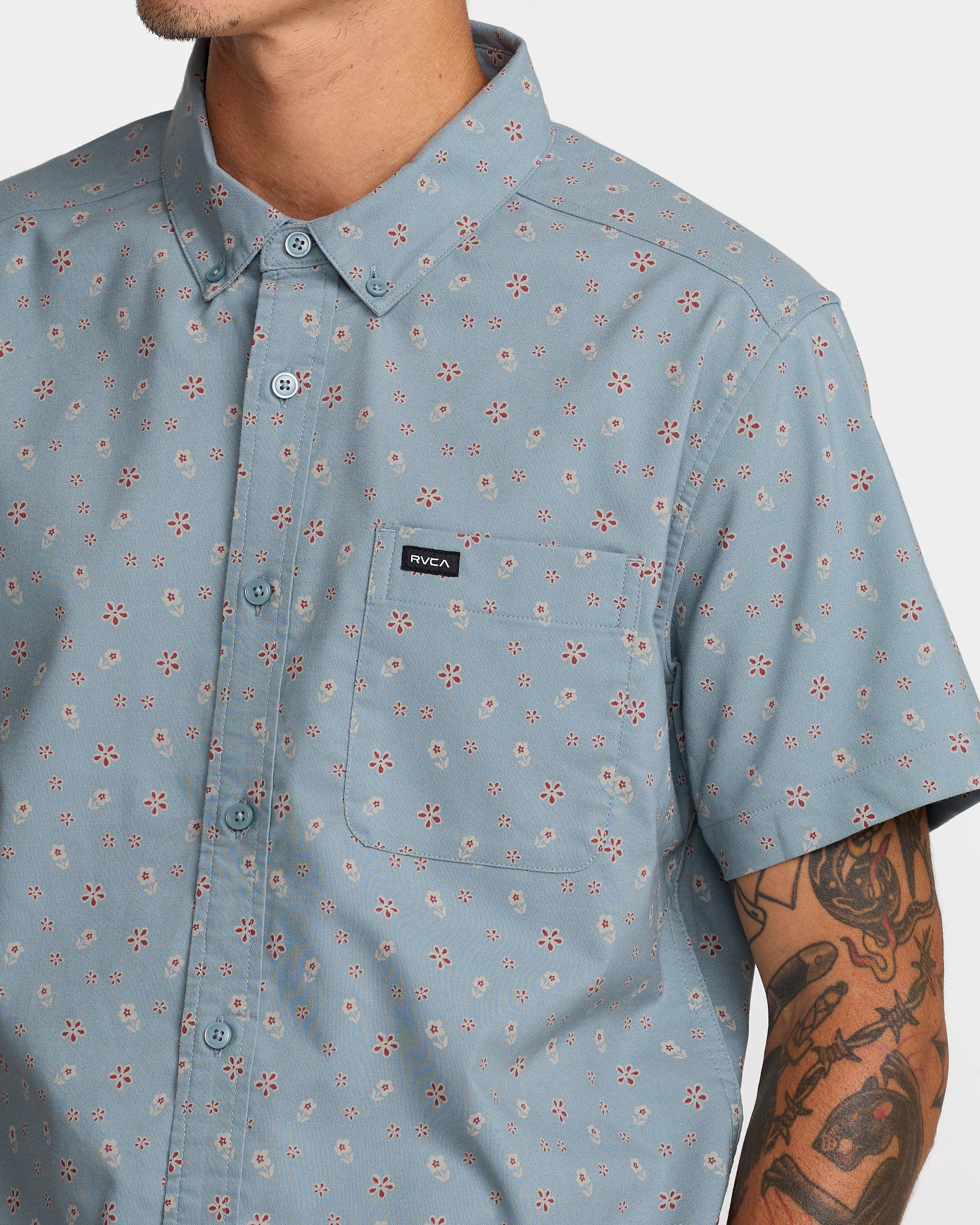 CAMISA MASCULINO RVCA THATLL DO PRINT – foto 3