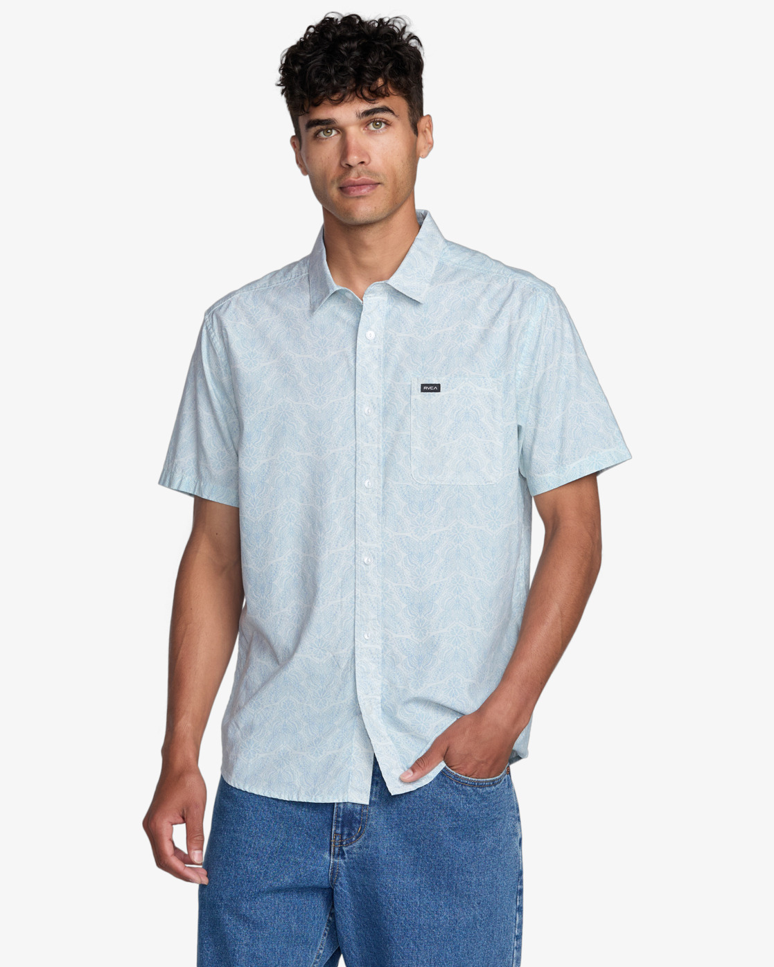 CAMISA MASCULINO RVCA ANYTIME WVTP – foto 1