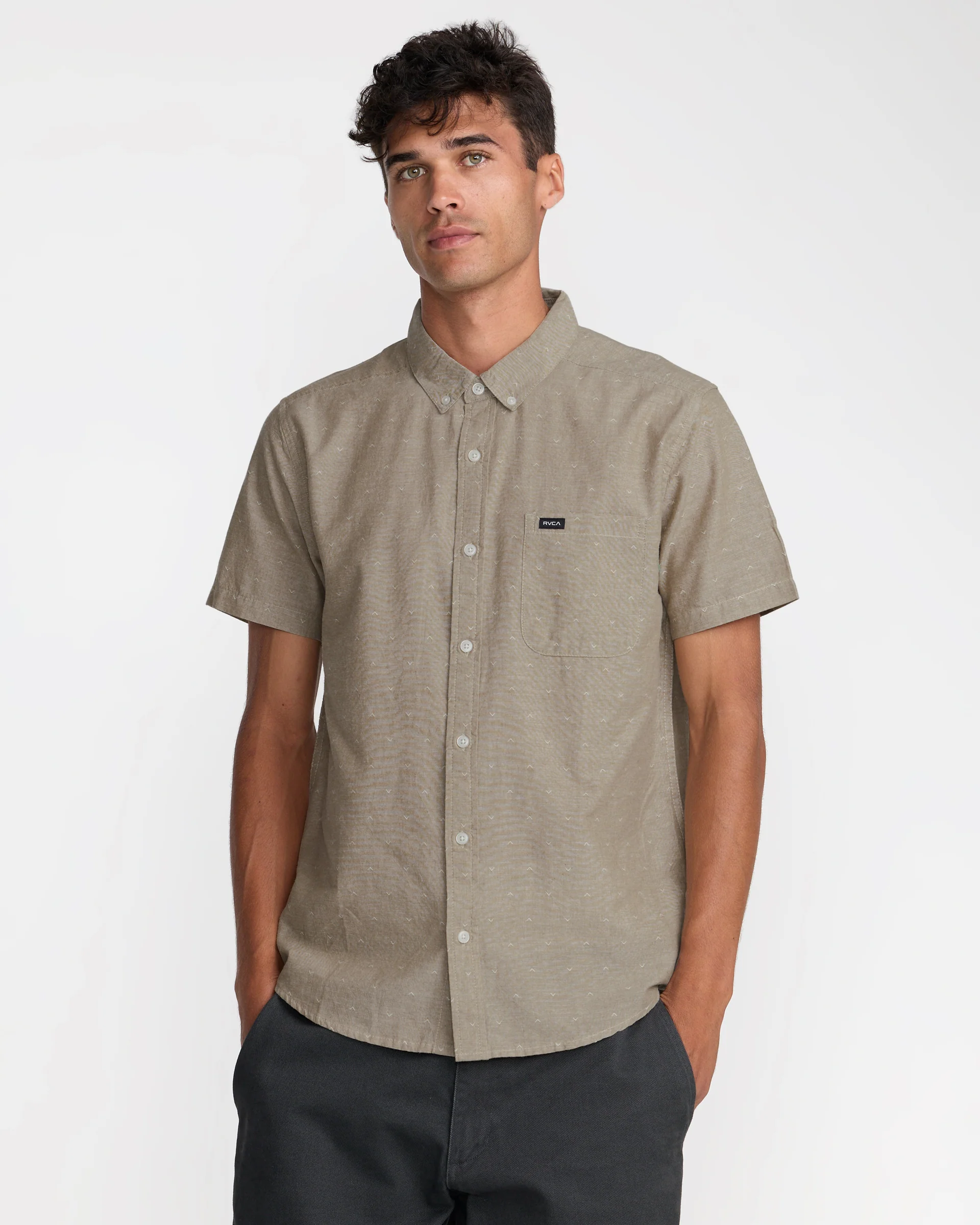 CAMISA MASCULINO RVCA THATLL DO DOBBY