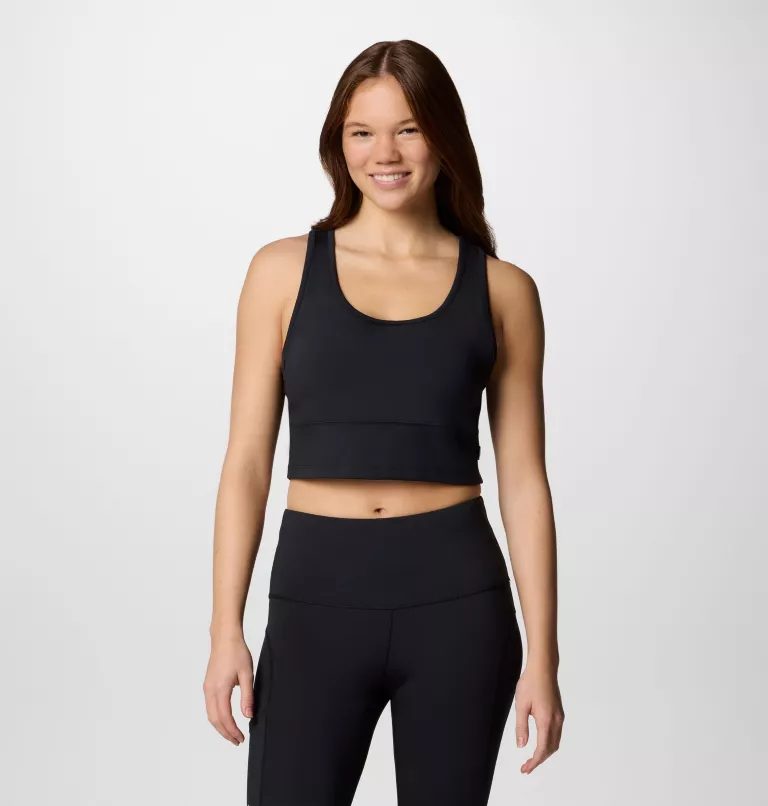 CAMISETA FEMENINO COLUMBIA PFG OPEN WATER CROPPED – foto 1