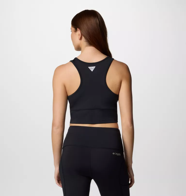 CAMISETA FEMENINO COLUMBIA PFG OPEN WATER CROPPED – foto 2
