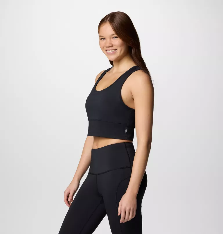 CAMISETA FEMENINO COLUMBIA PFG OPEN WATER CROPPED – foto 3