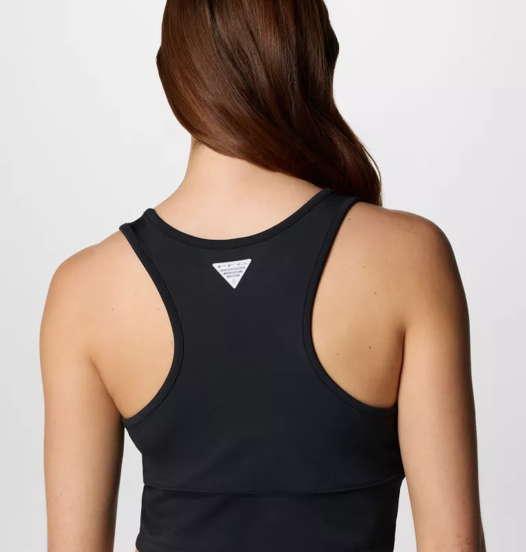 CAMISETA FEMENINO COLUMBIA PFG OPEN WATER CROPPED – foto 5