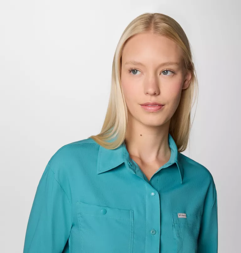BLUSA FEMENINO COLUMBIA SILVER RIDGE UTILITY – foto 4