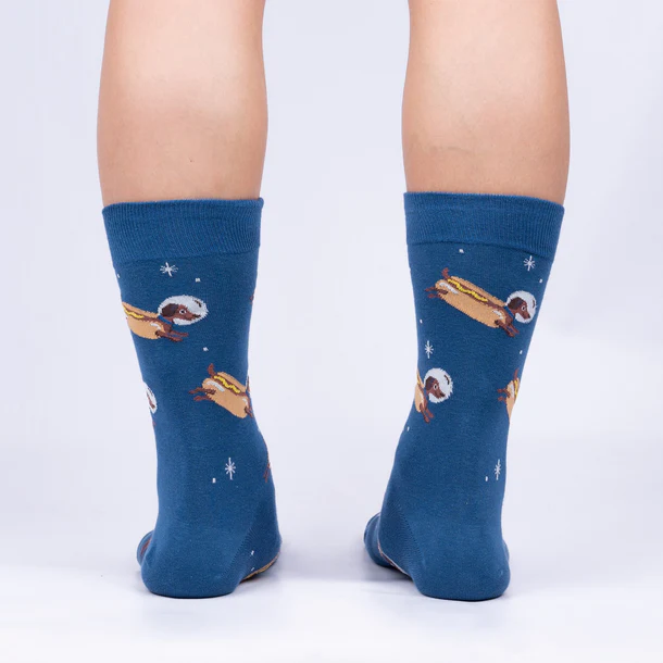 MEDIAS MASCULINO SOCK IT TO ME WEINER DOGS IN SPACE