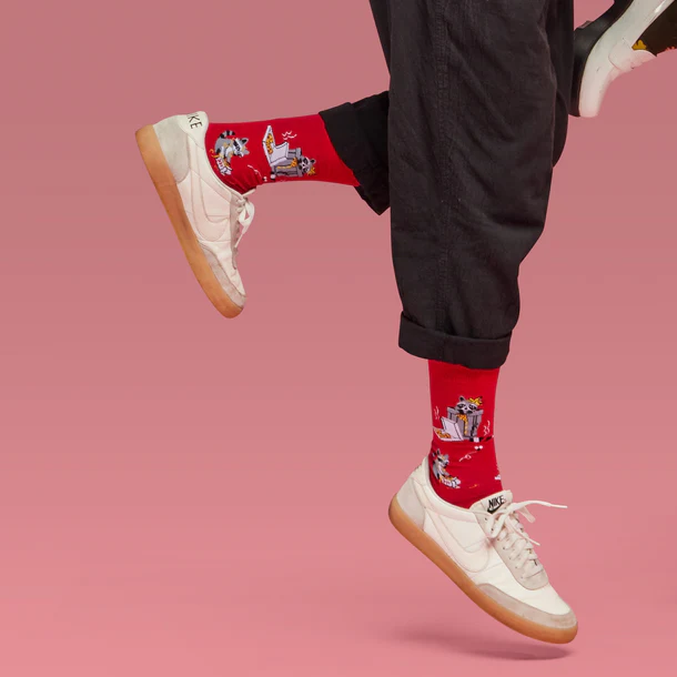 MEDIAS MASCULINO SOCK IT TO ME TRASH PANDAS – foto 4