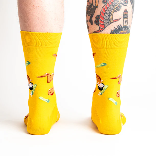 MEDIAS MASCULINO SOCK IT TO ME SPREAD YOUR WINGS AND FRY – foto 2
