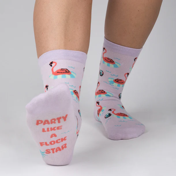 MEDIAS FEMENINO SOCK IT TO ME PARTY LIKE A FLOCK STAR