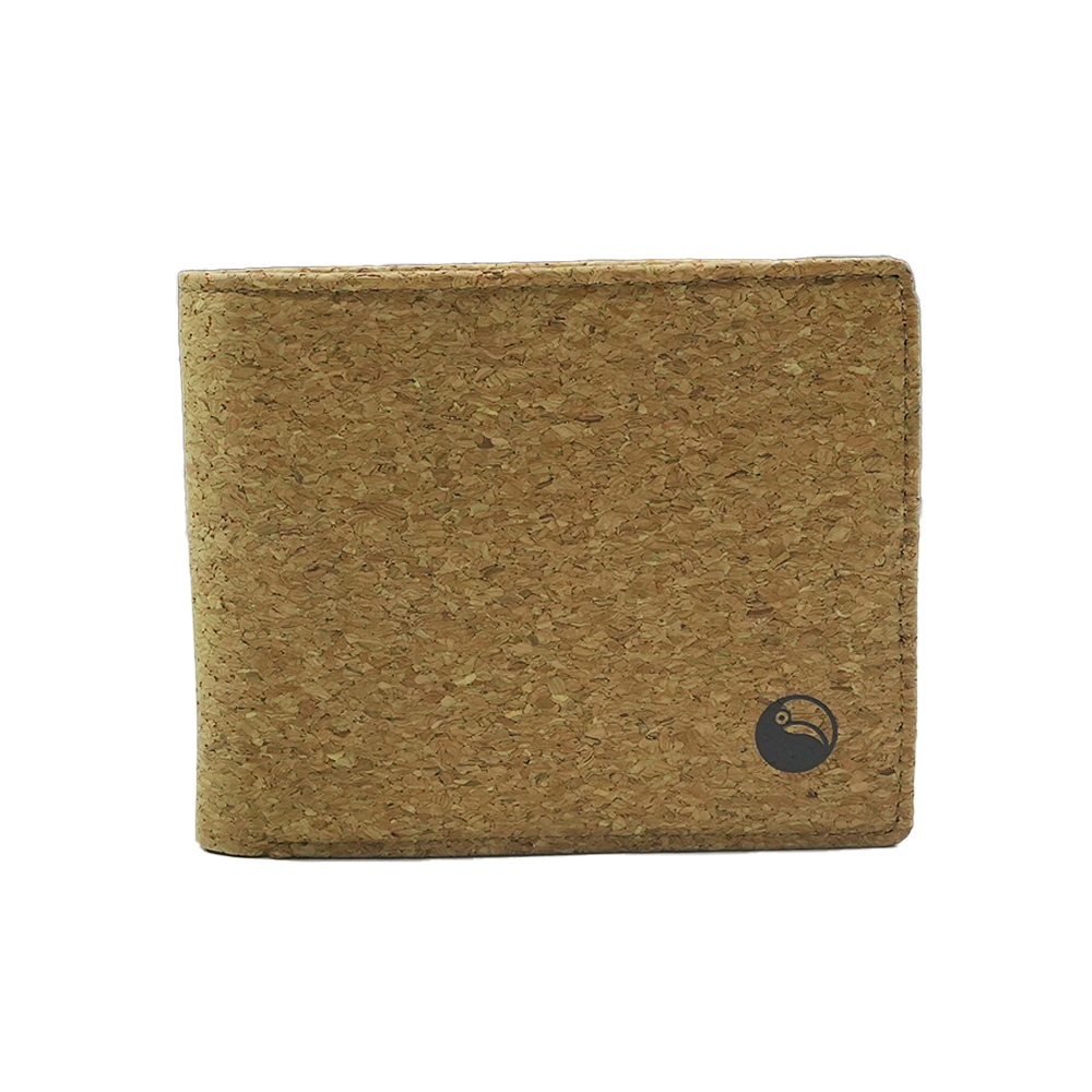 BILLETERA UNISEX BEAK CORK BIFOLD