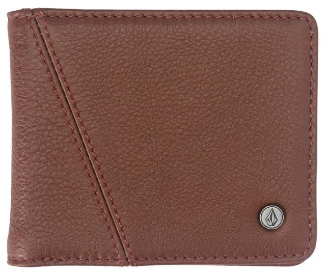 BILLETERA MASCULINO VOLCOM PAY-A-PAL LEATHER BIFOLD