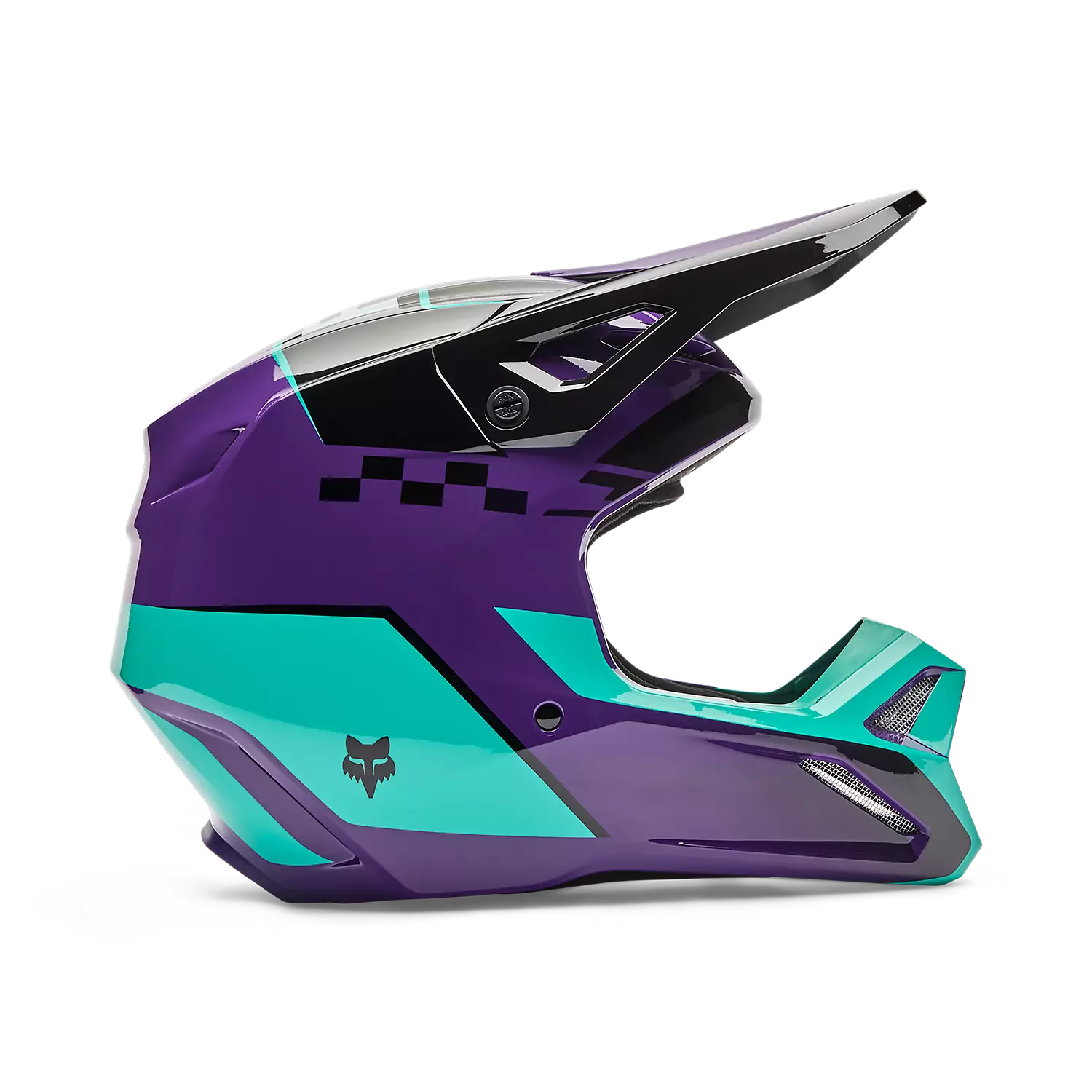 CASCO MASCULINO FOX MX V1 COLLECT