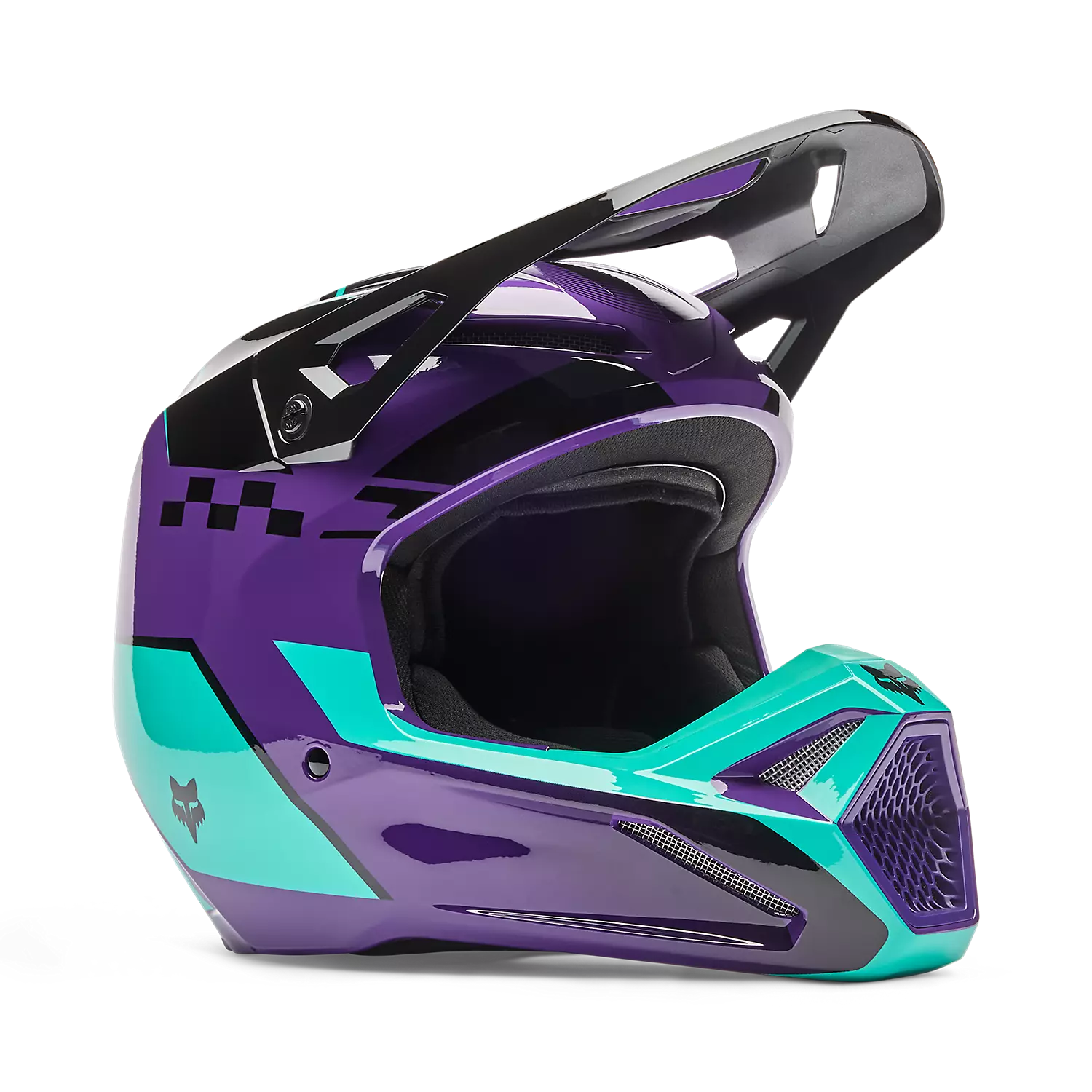 CASCO MASCULINO FOX MX V1 COLLECT
