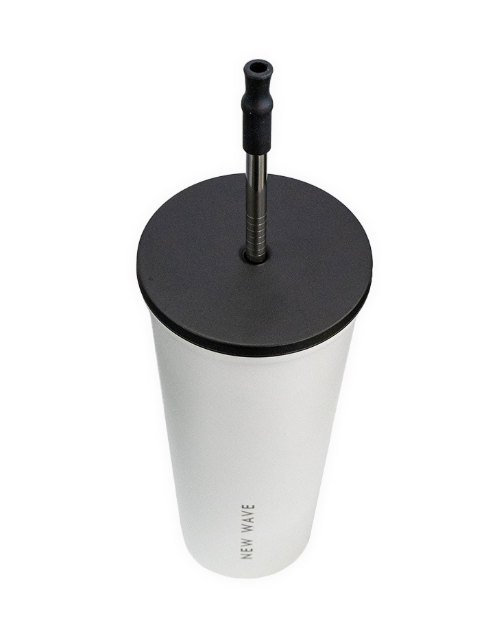 VASO UNISEX NEW WAVE STRAW TUMBLER