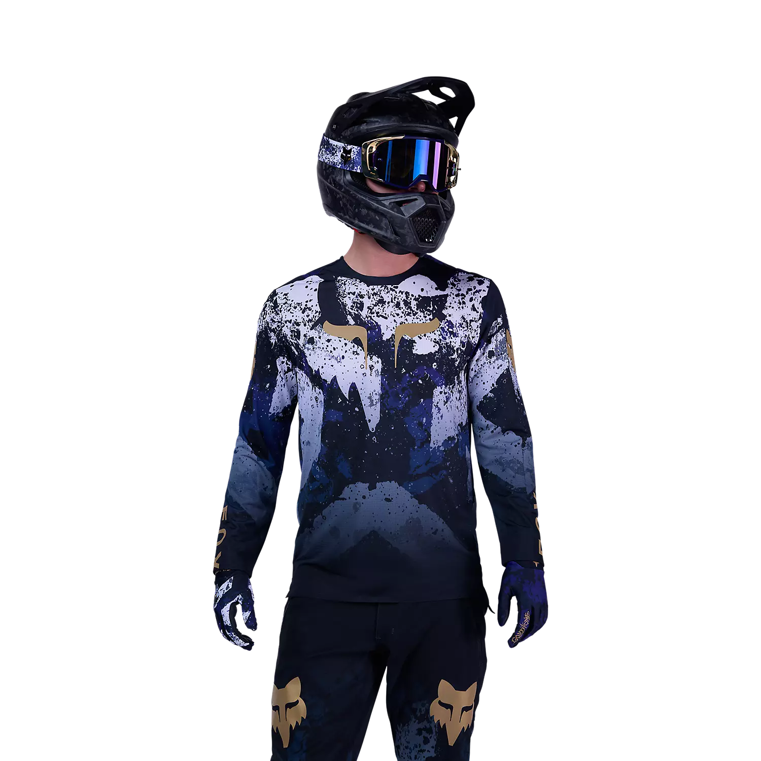 UNIFORME MASCULINO FOX CYCLING FLEXAIR GOLDSTONE LE