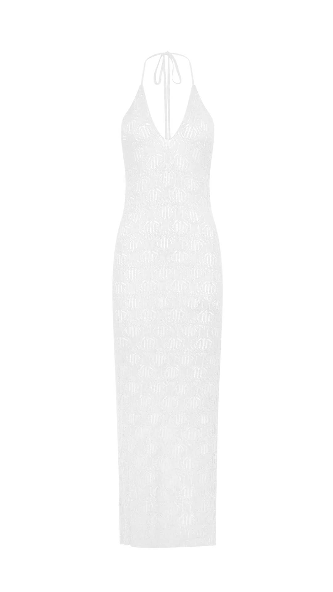 Aelia Halterneck Dress White – foto 5