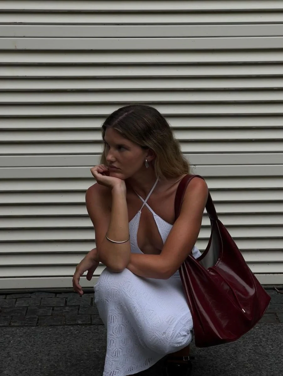 Aelia Halterneck Dress White – foto 6