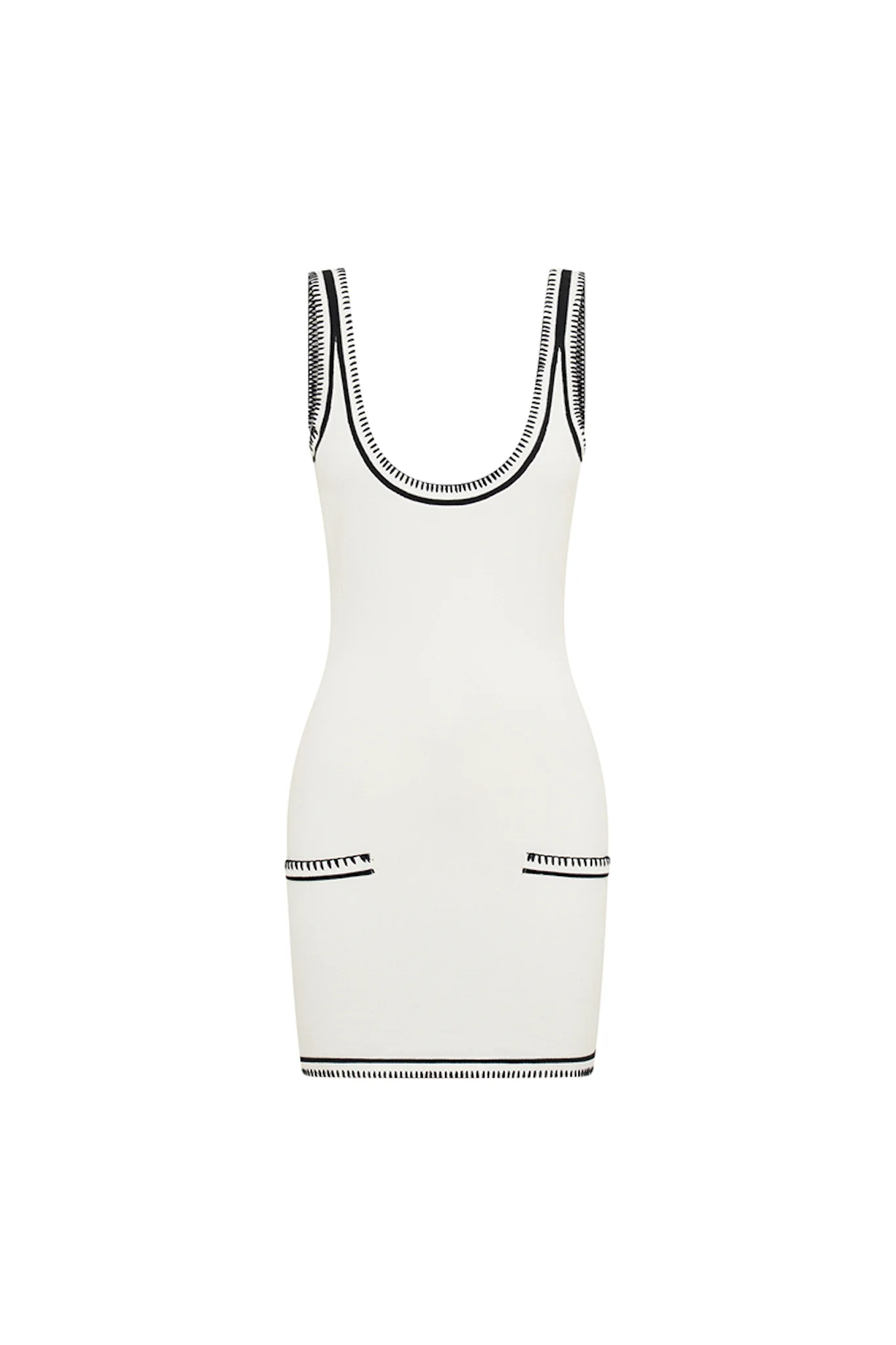 Beverly Mini Dress White – foto 3