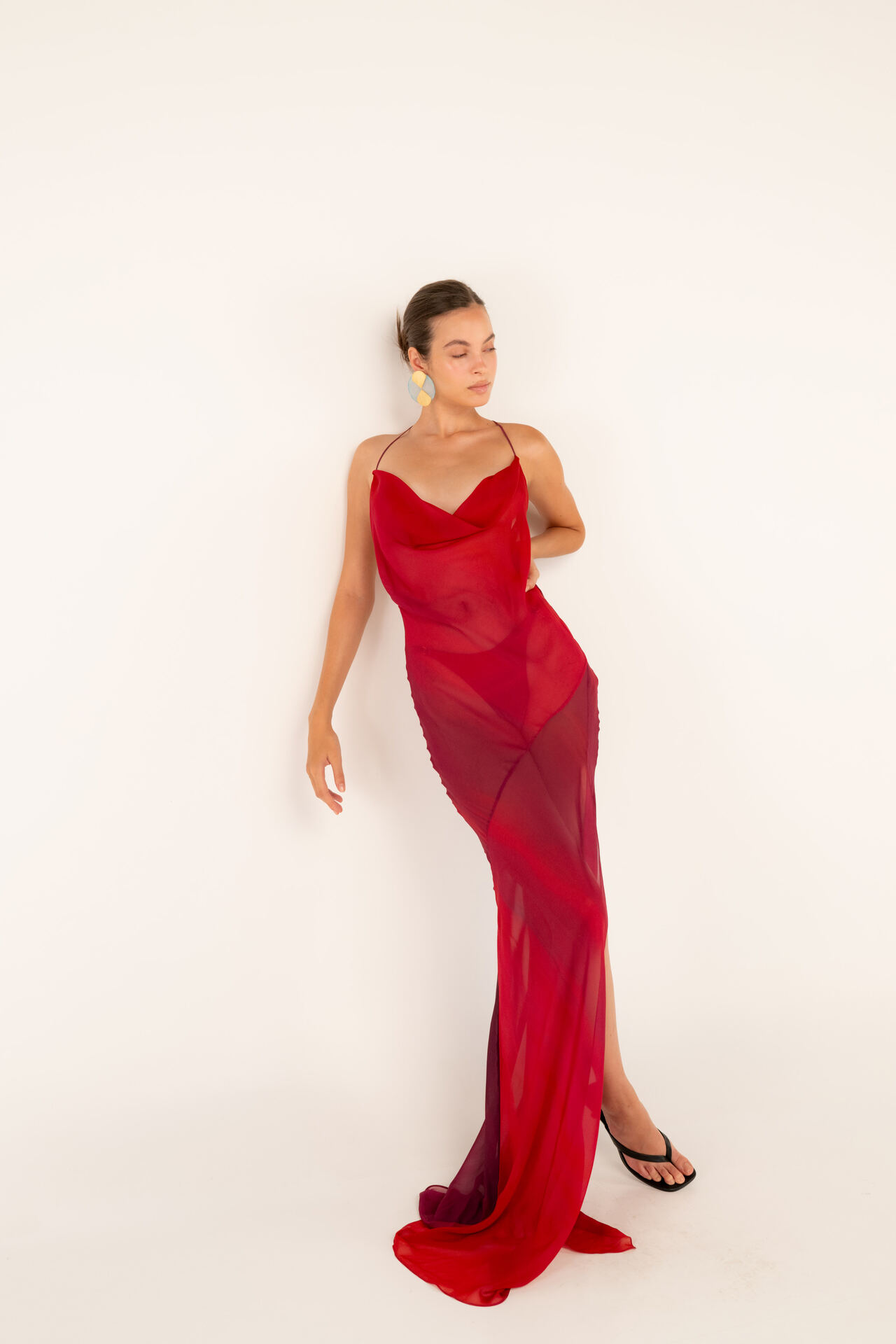 Bib Chiffon Dress – foto 6