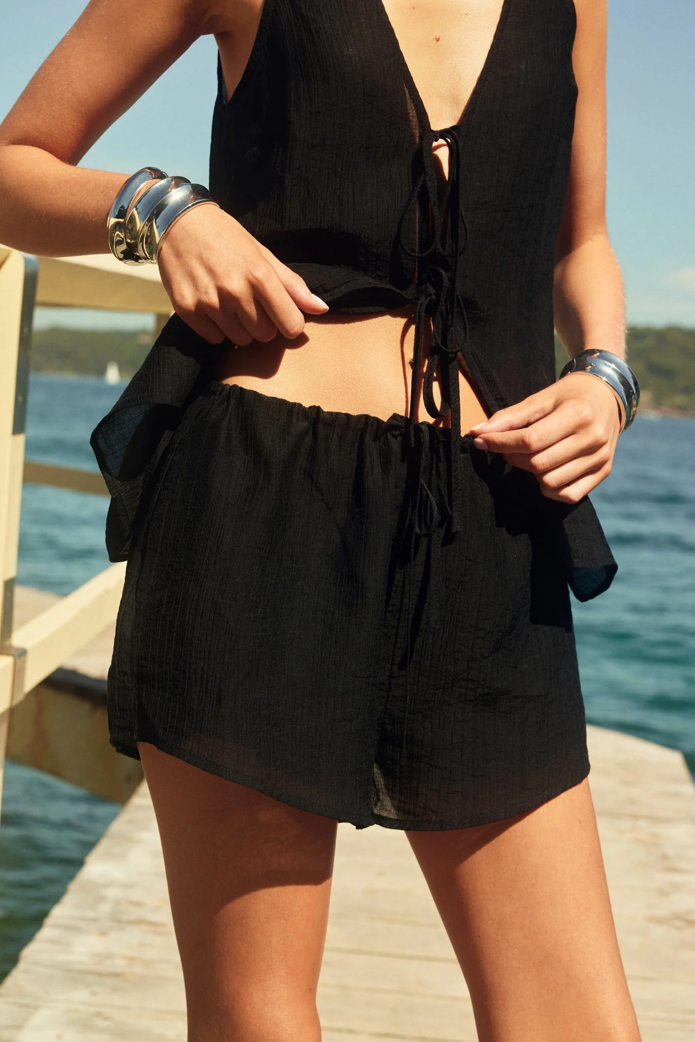 Bijou Shorts Black – foto 1