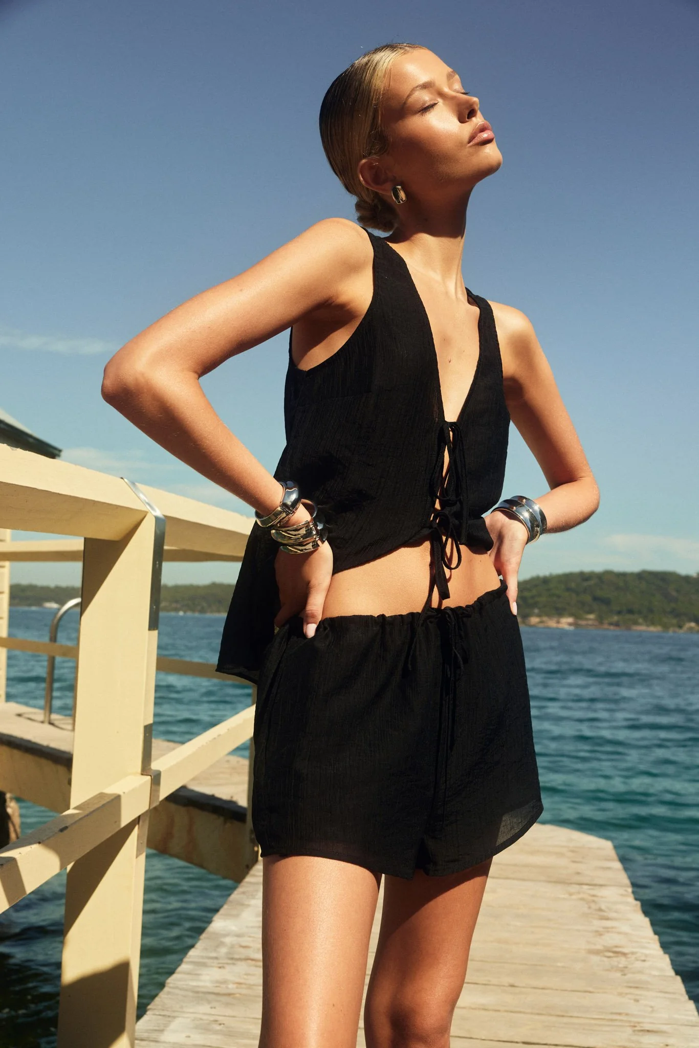 Bijou Shorts Black – foto 5