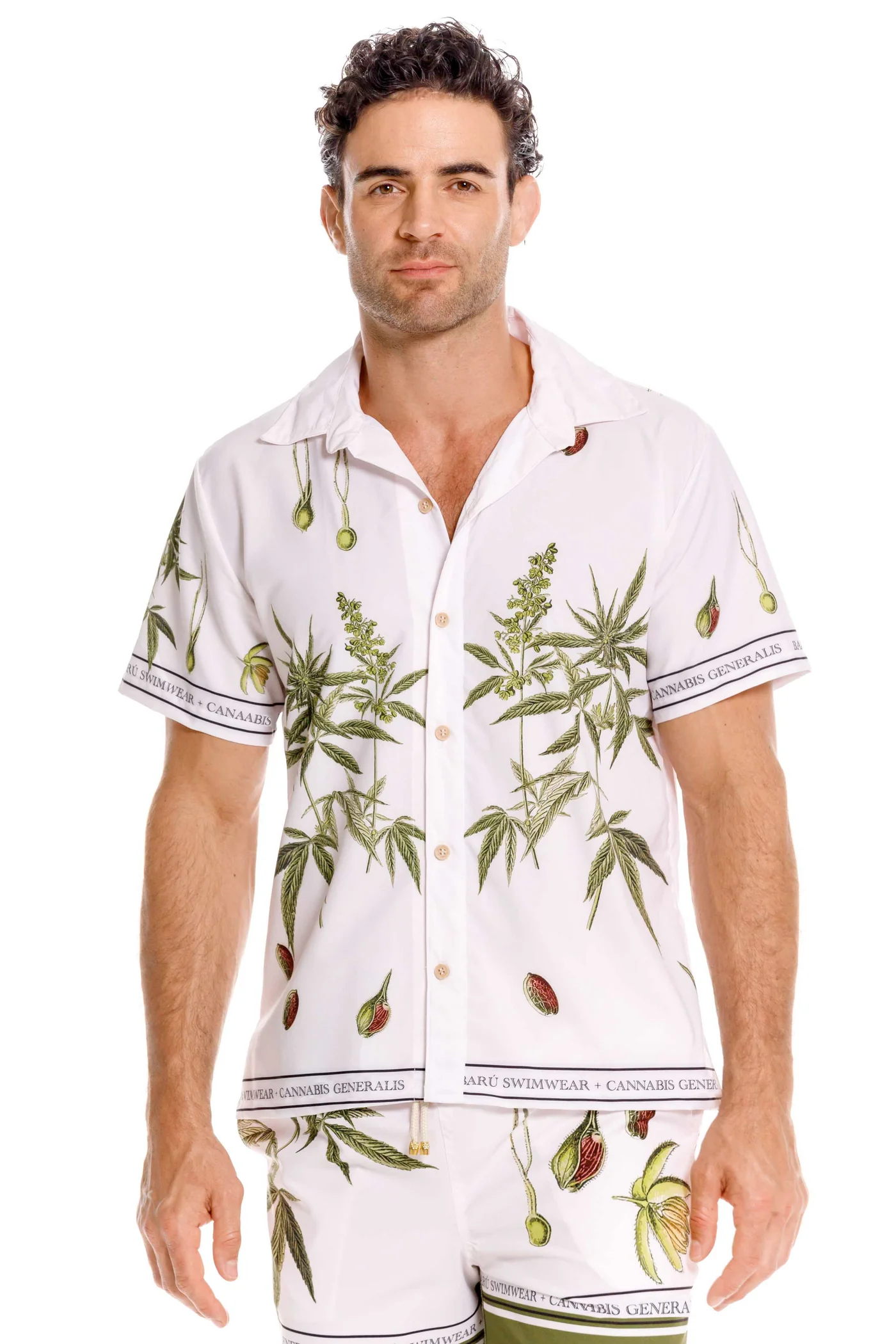 Camisa Hombre Cannabis – foto 3