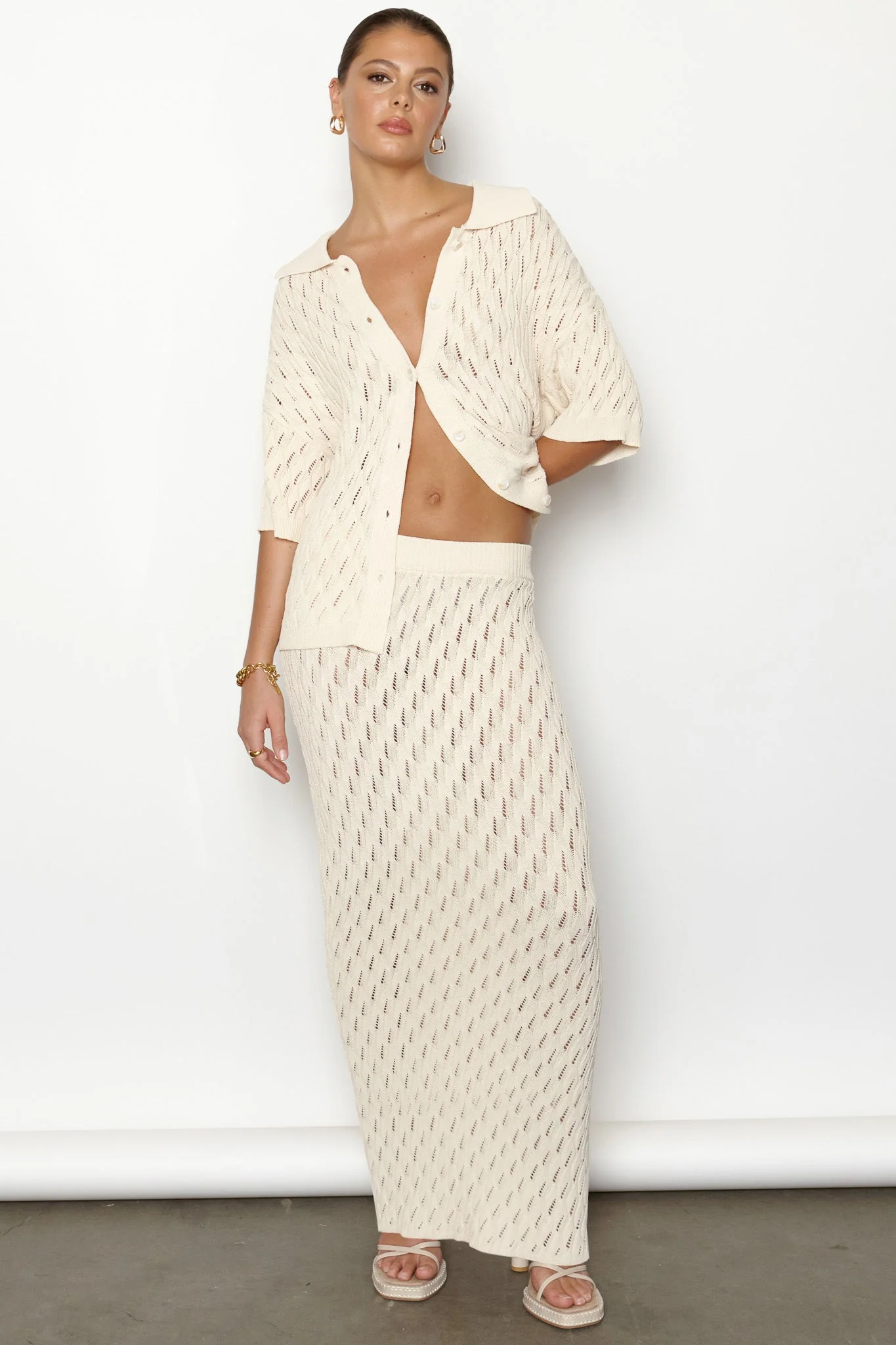 Claire Skirt Sand – foto 1