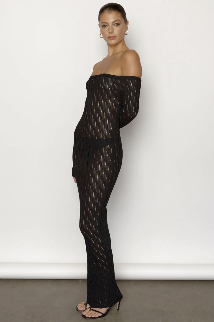 Cleo Dress Black – foto 5