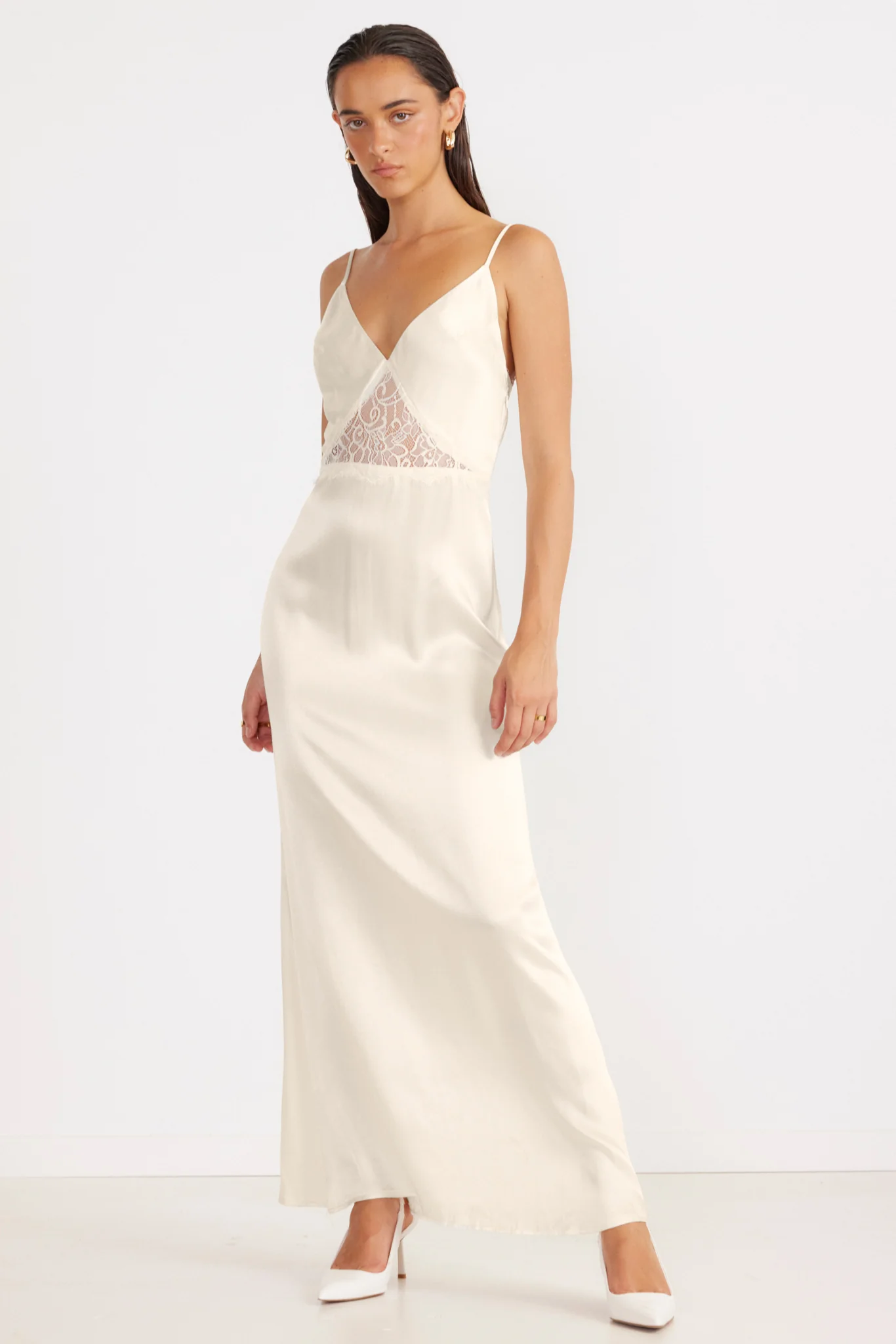 Halliwel Maxi Dress Champagne – foto 1