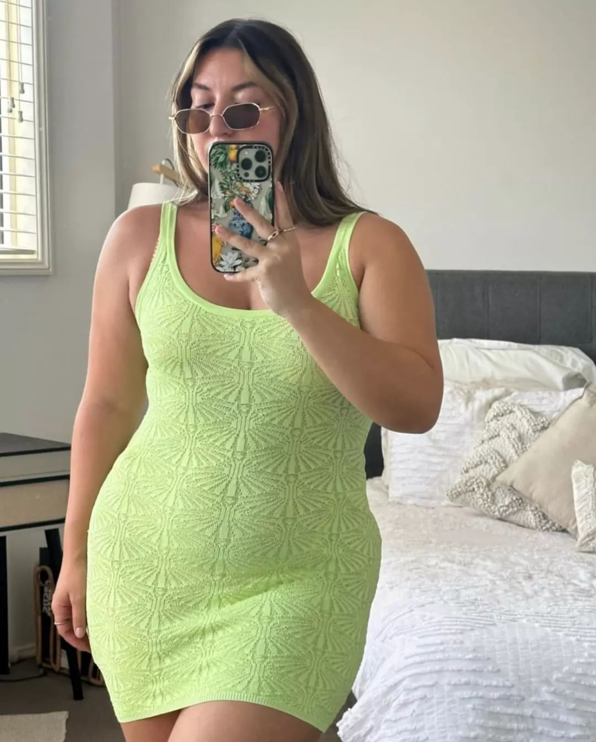 Josefina Mini Dress Lime – foto 6