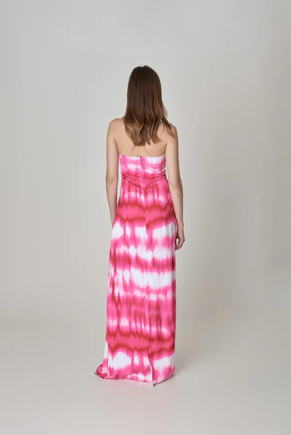 Pink Kali Long Dress – foto 4