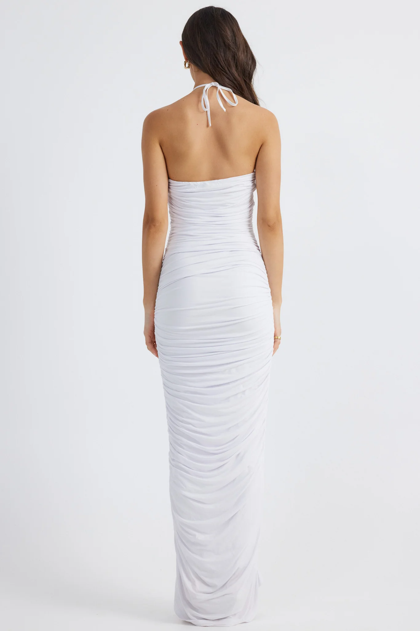NYX Maxi Dress White – foto 3