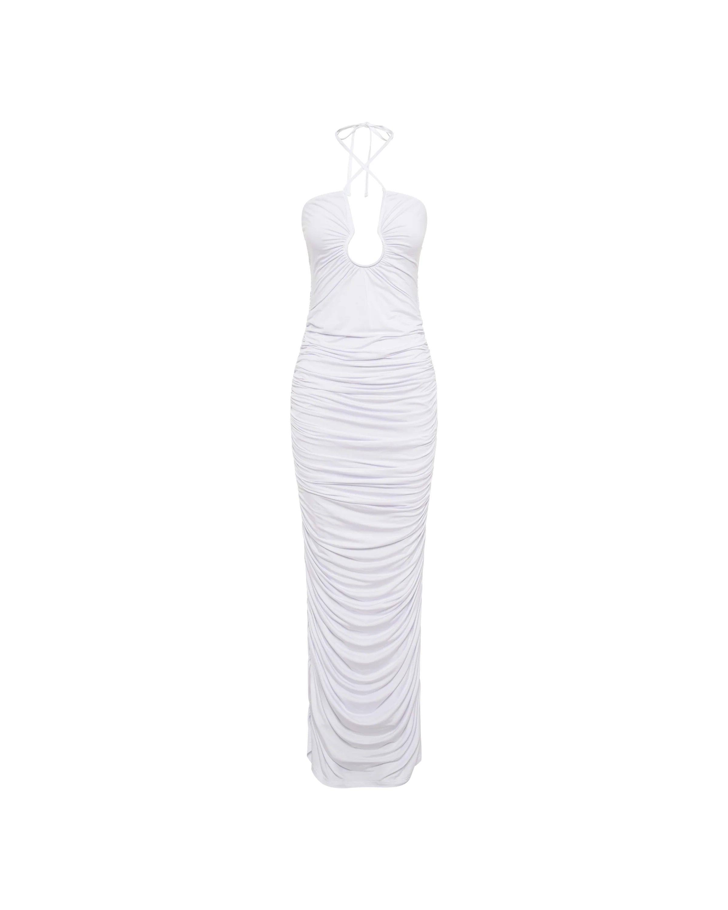 NYX Maxi Dress White – foto 5