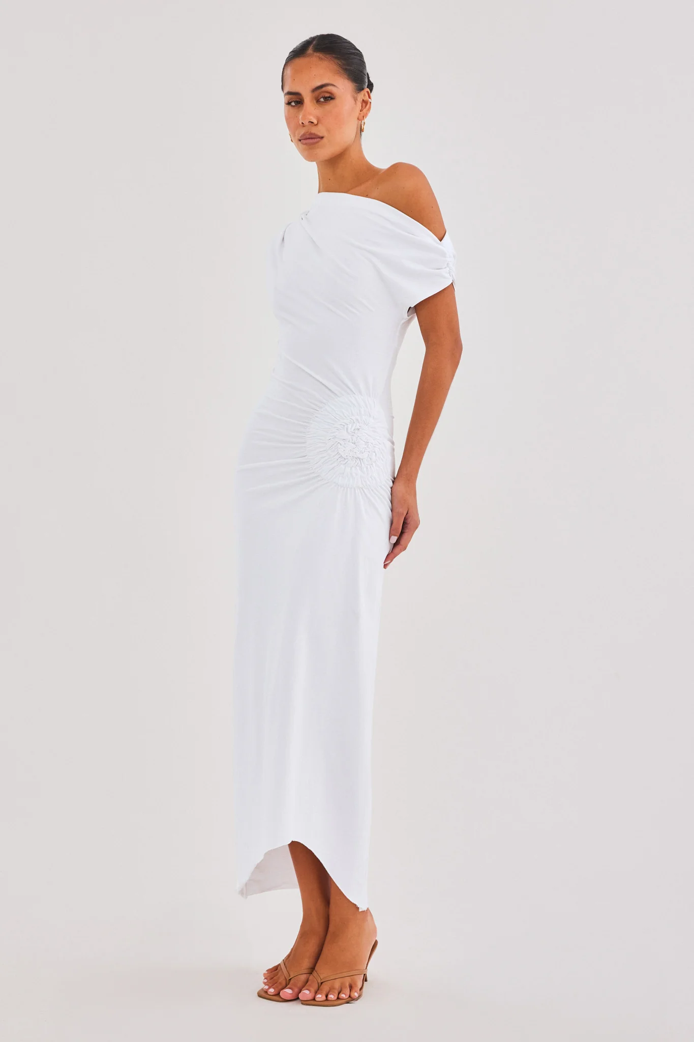 Olividae Maxi Dress White – foto 5