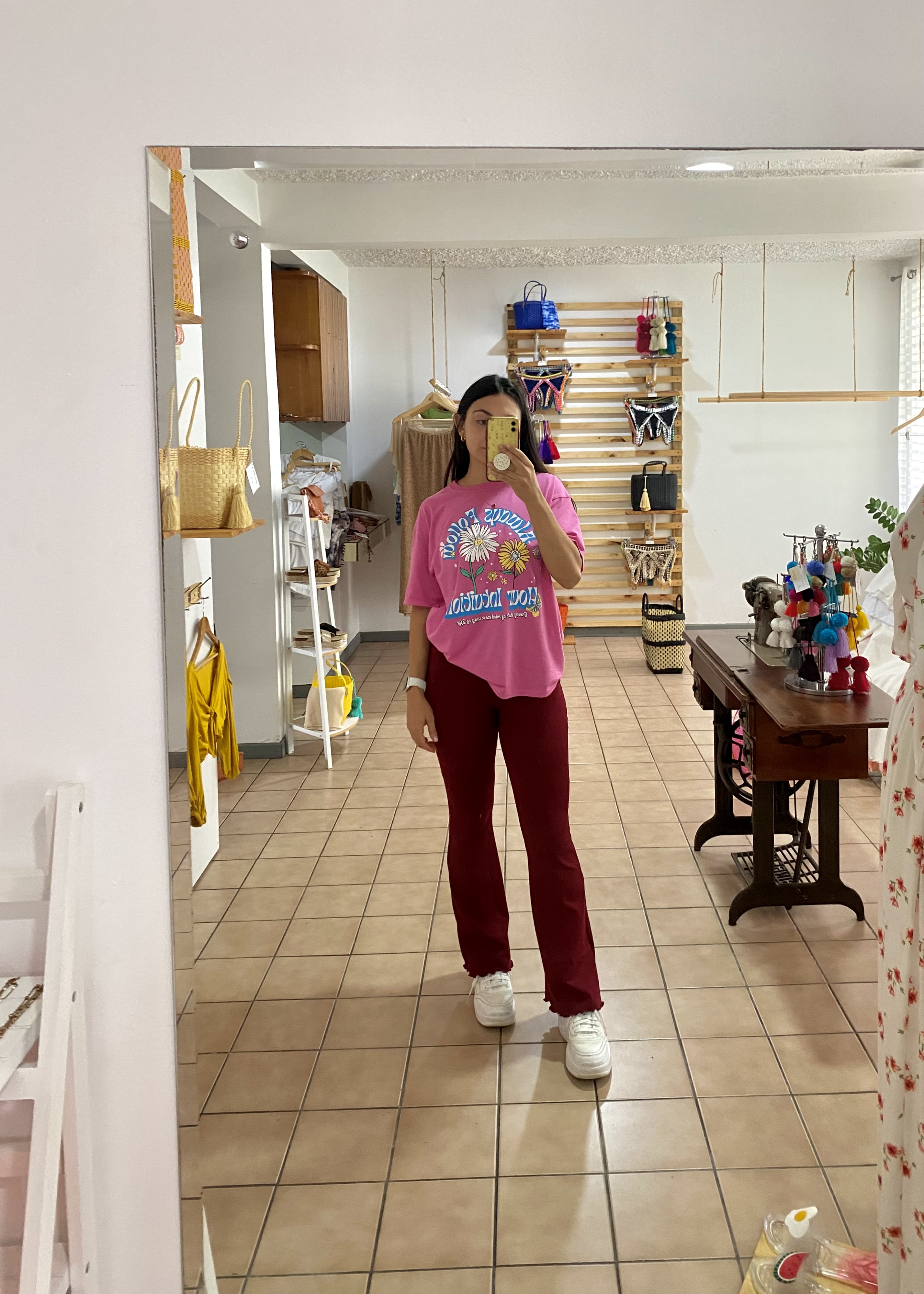 Pantalon Campana Vino – foto 2