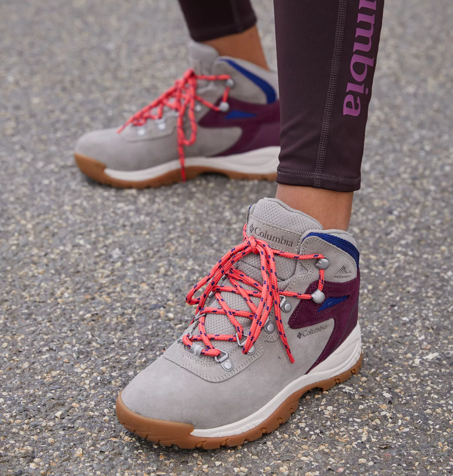 TENIS FEMENINO COLUMBIA NEWTON RIDGE PLUS WATERPROOF AMPED WP – foto 2