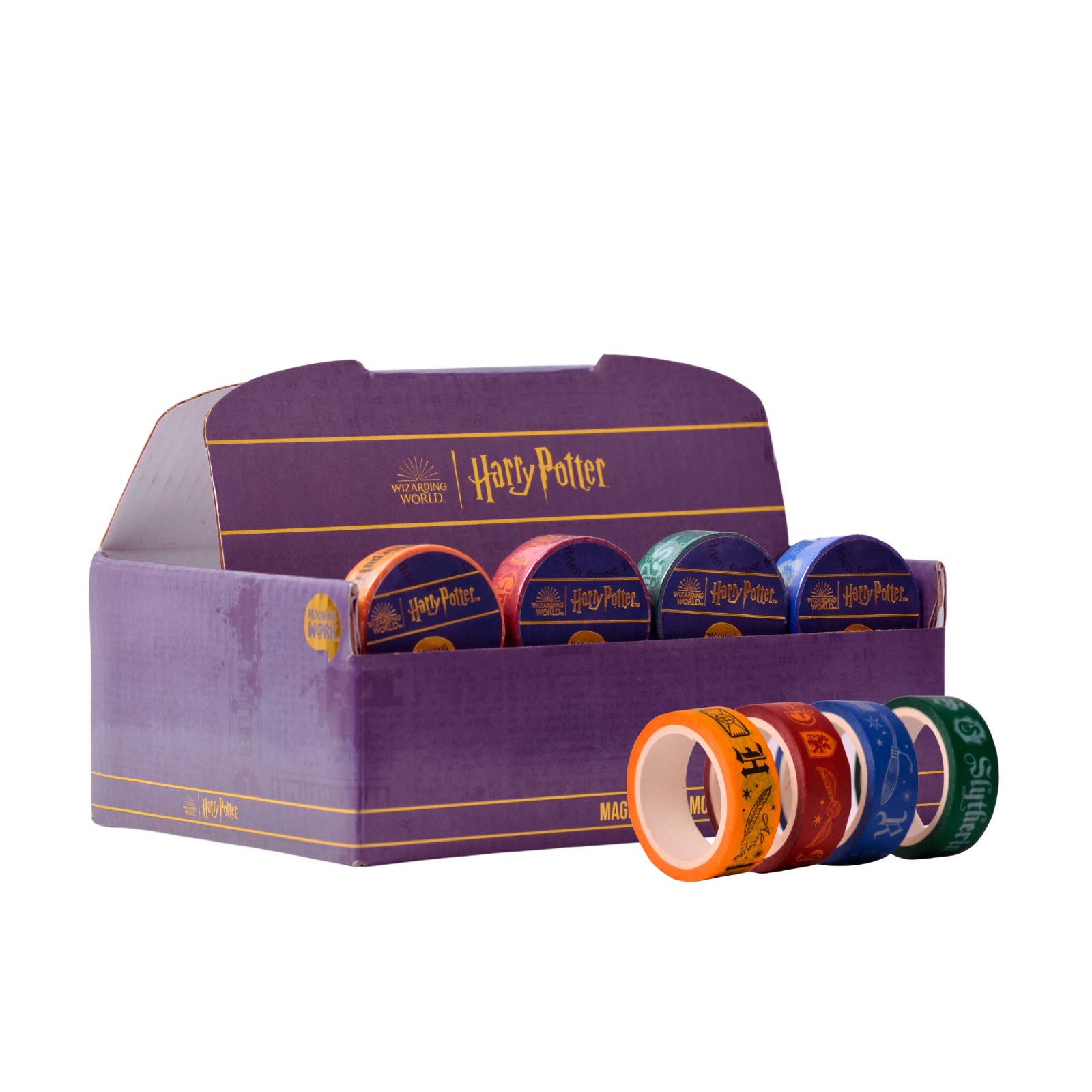 MOOVING CINTA DECORATIVA 4 COLORES HARRY POTTER