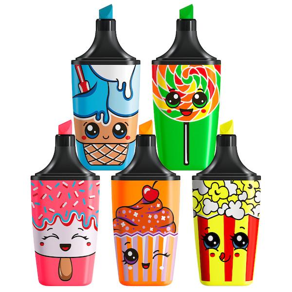 STABILO BOSS MINI NEON  5 UNIDADES