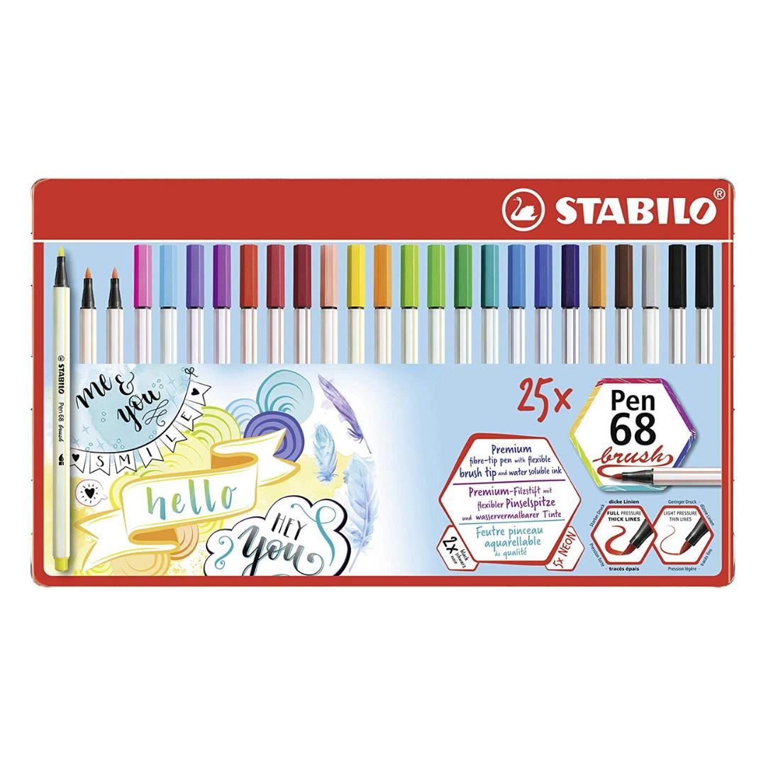 Stabilo Pen 68 Brush 25Und – foto 1