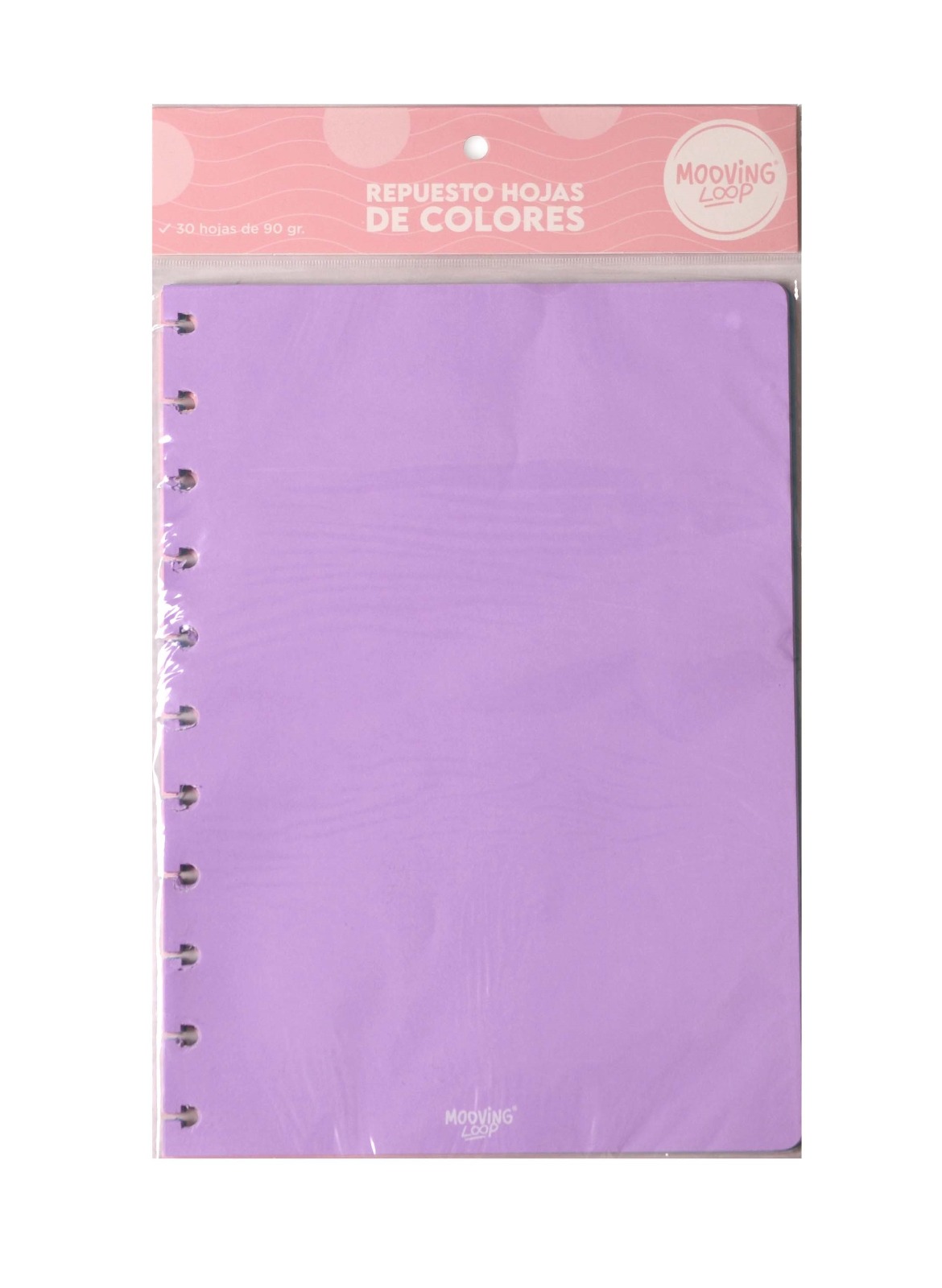 MOOVING REFILL LOOP HOJAS COLOR CARTA