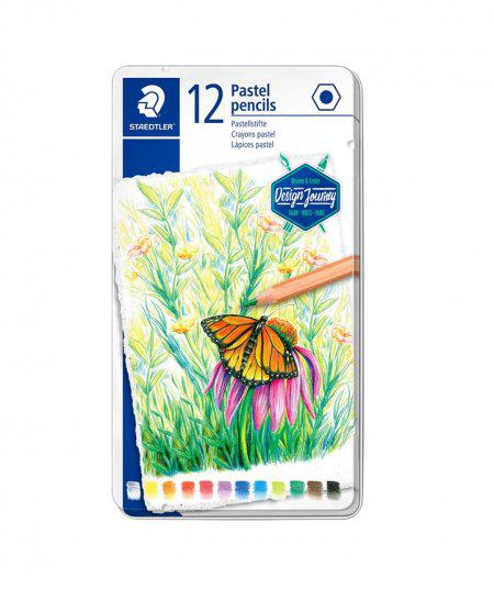STAEDTLER LAPIZ TIZA PASTEL 12 UND