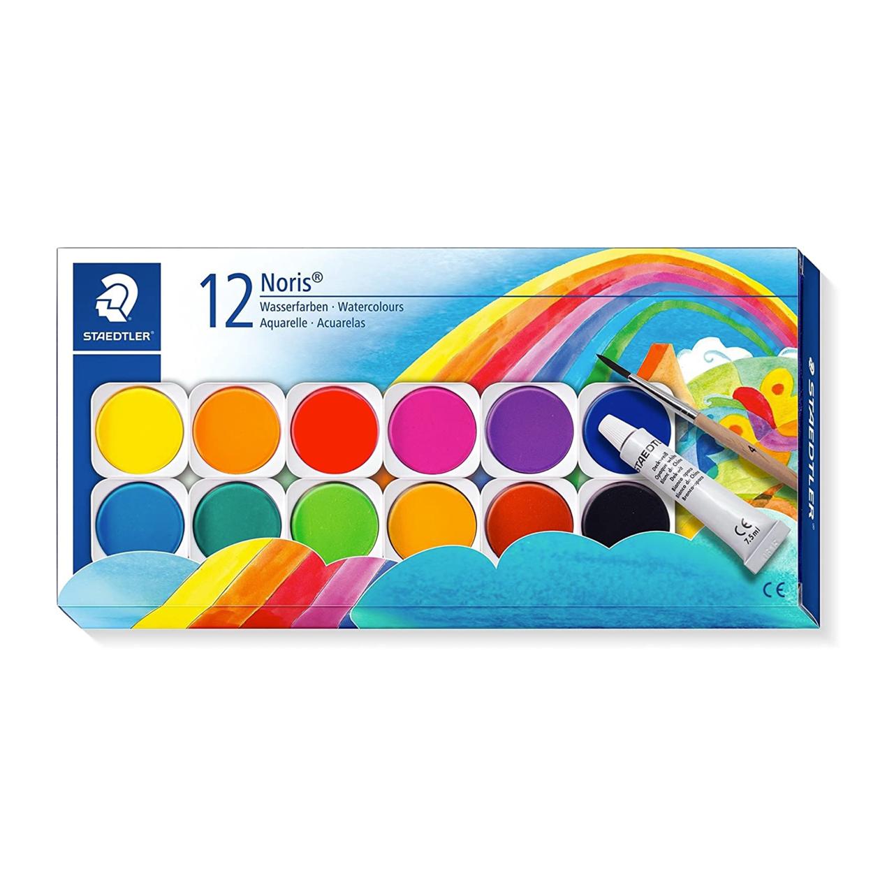 STAEDTLER ACUARELA SET 12 UND 186011