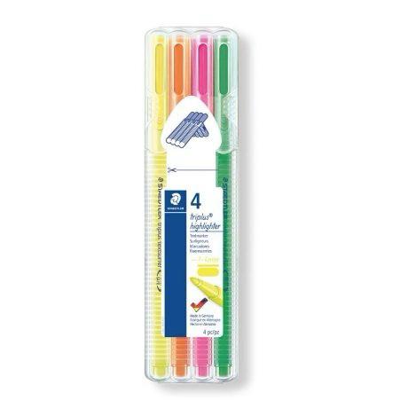 STAEDTLER RESALTADOR TRIPLUS NEON 4 UND