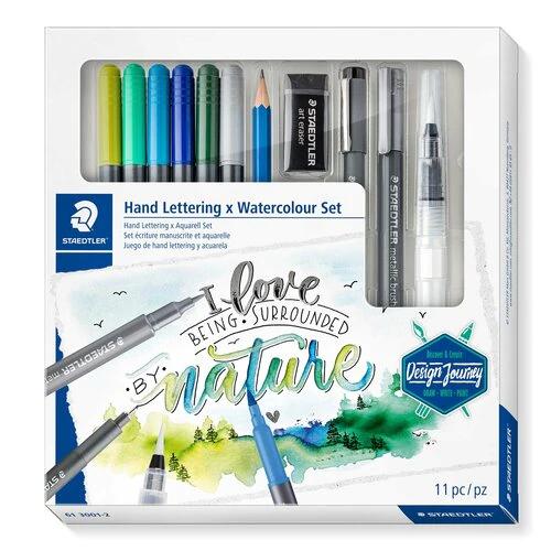 STAEDTLER SET LETTERING ACUARELA