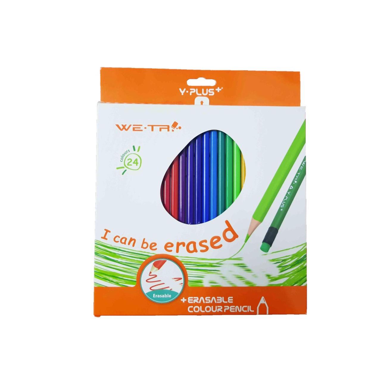 Y PLUS LAPIZ DE COLOR BORRABLE 24 UND