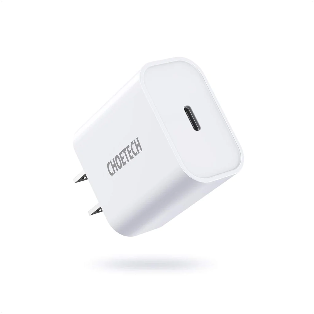CHOETECH CARGADOR DE PARED 20W BLANCO