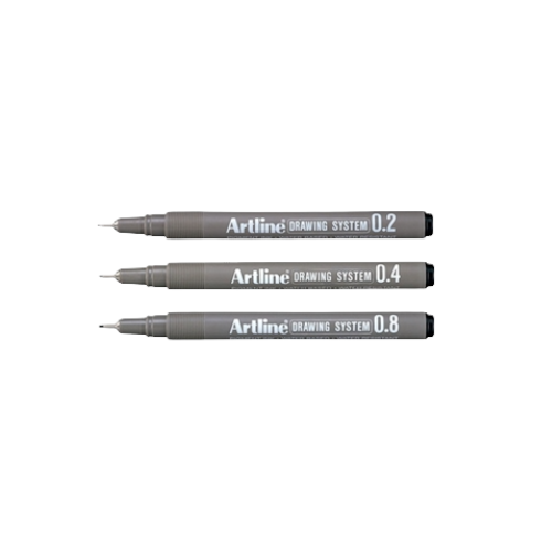 ARTLINE RAPIDOGRAFO 0.2 0.4 0.8