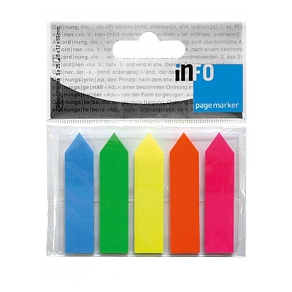 INFO PAGE MARKER PLASTICO 2682-09 125H