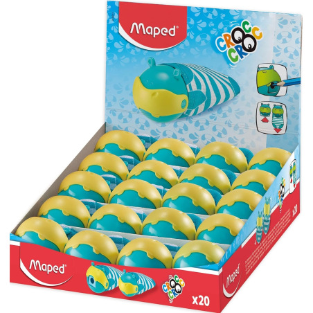 MAPED SACAPUNTAS CROC CROC HIPO