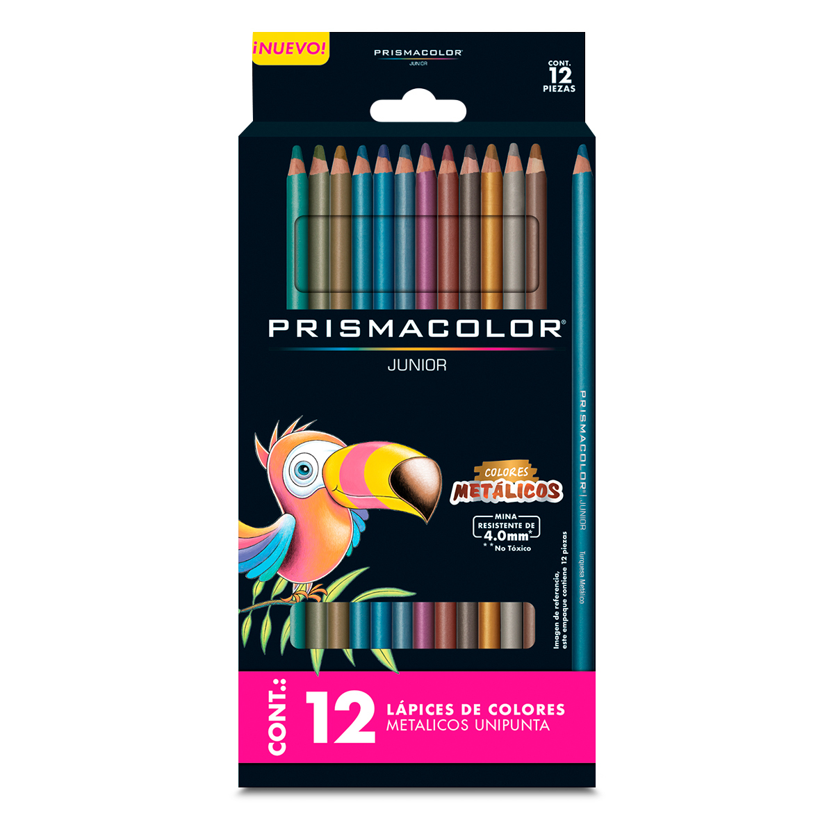 PRISMACOLOR JUNIOR METALICOS 12 UND